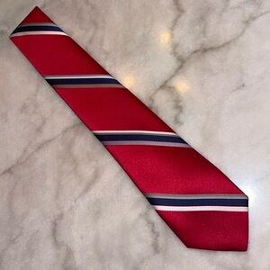 Sears Men’s Store Necktie • Red White Blue • Patriotic • Made in USA